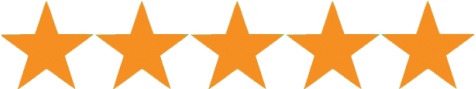 5 stars on HomeAdvisor